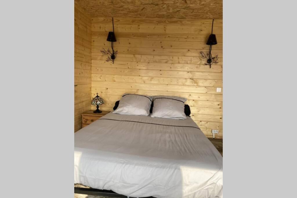 Charmant Chalet Pour 2 Personnes Spa Prive Massillargues-Attuech Экстерьер фото